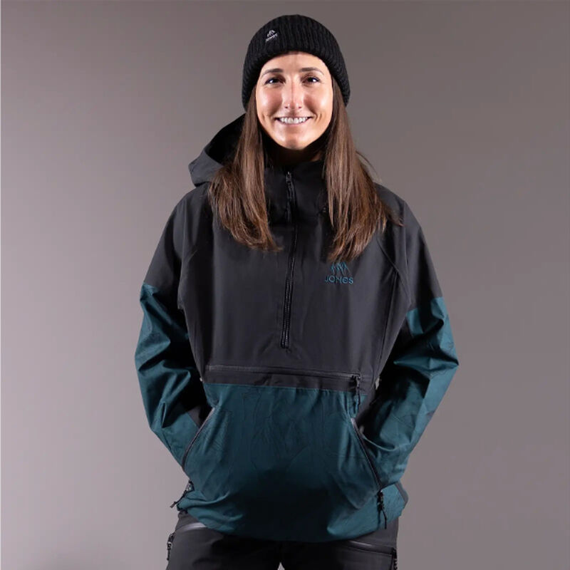 Jones Mountain Surf Recycled Anorak Pullover Womens image number 1